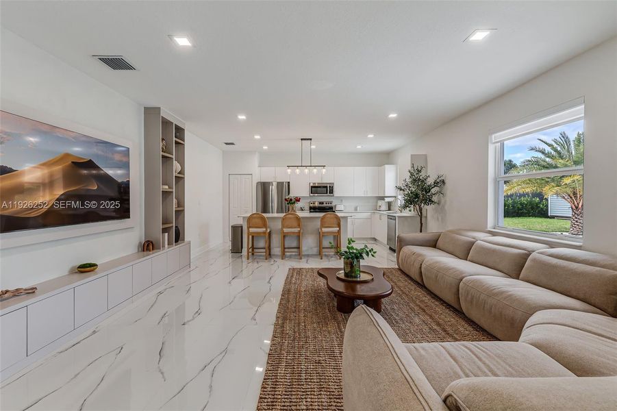 Furnished interior view inside a new home in , Homestead (Image 16).