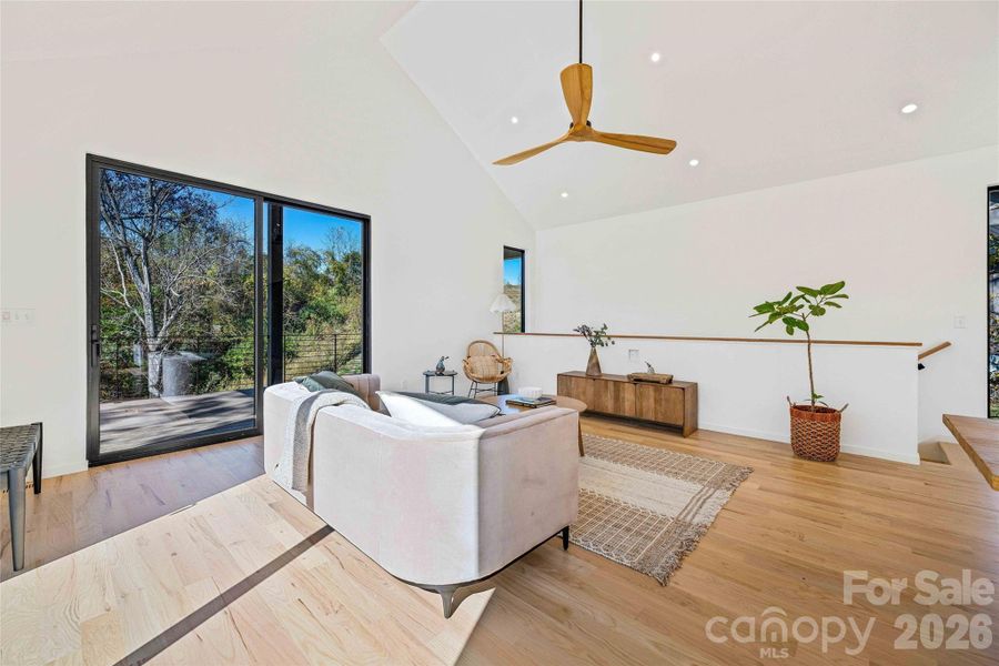 Furnished interior view inside a new home in , Asheville (Image 9).
