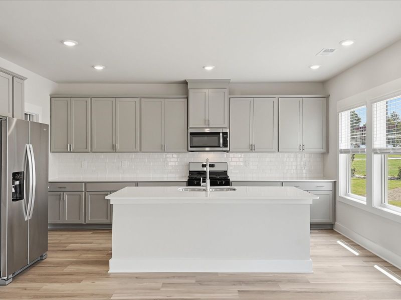 Furnished interior view inside a new home in Ashby Woods, Boiling Springs (Image 3).