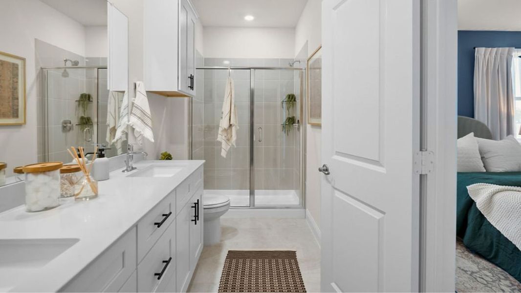 Representative furnished interior of a home built from the Saddlebrook by D.R. Horton in The Avenue, Allen (Image 14). Representative furnished interior of a home built from the Saddlebrook by D.R. Horton in The Avenue, Allen (Image 14).