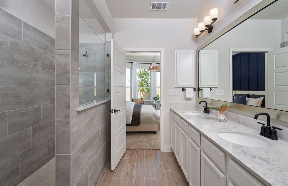 Representative furnished interior of a home built from the Puma by Pulte Homes in Highland Lakes, McKinney (Image 29). Representative furnished interior of a home built from the Puma by Pulte Homes in Highland Lakes, McKinney (Image 29).