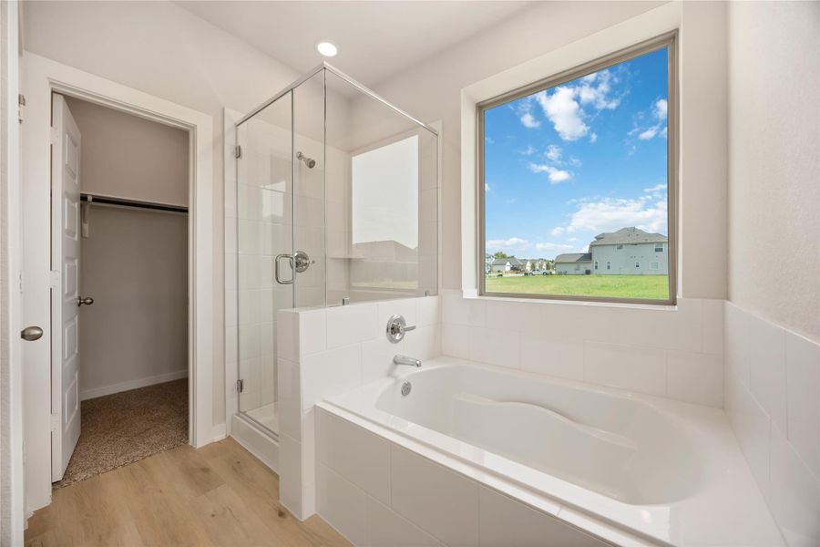 Furnished interior view inside a new home in Bluebonnet Village, Bellville (Image 11). Furnished interior view inside a new home in Bluebonnet Village, Bellville (Image 11).