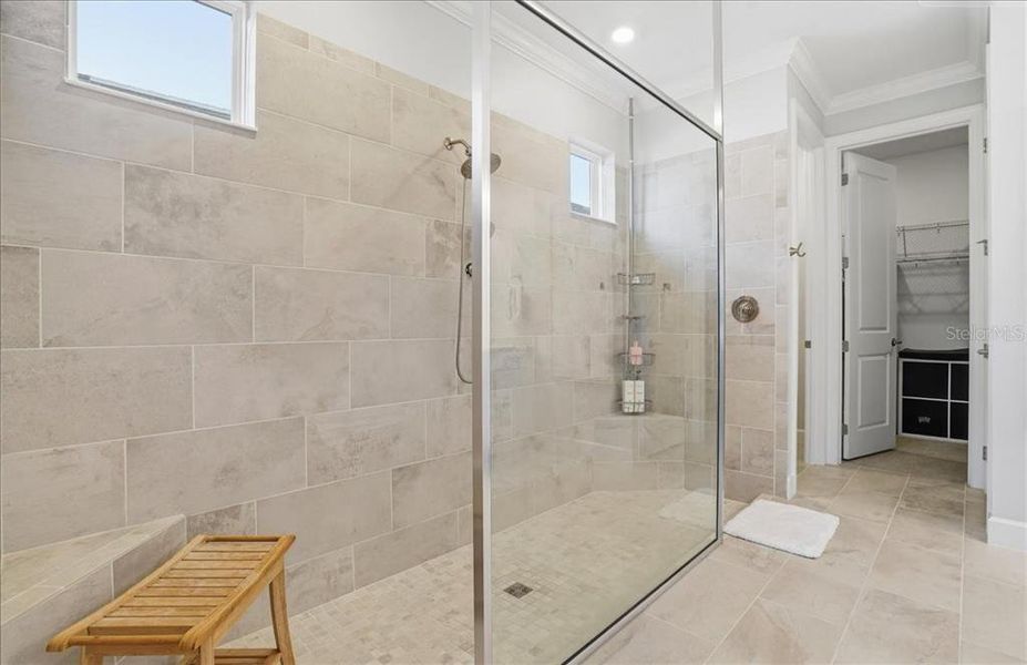 Furnished interior view inside a new home in Esplanade at Artisan Lakes, Palmetto (Image 24).