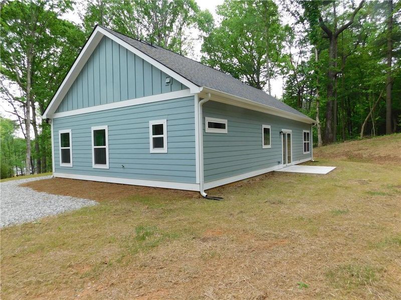 Exterior details and patio area of a home in , Dahlonega (Image 3).