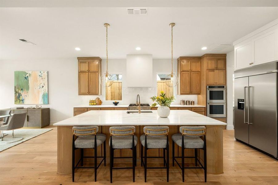 Furnished interior view inside a new home in , Dallas (Image 35).