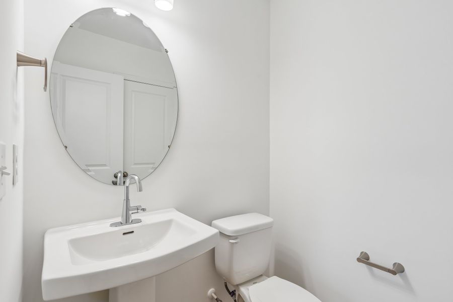 Furnished interior view inside a new home in Terraces at the Exchange, Indian Land (Image 6).