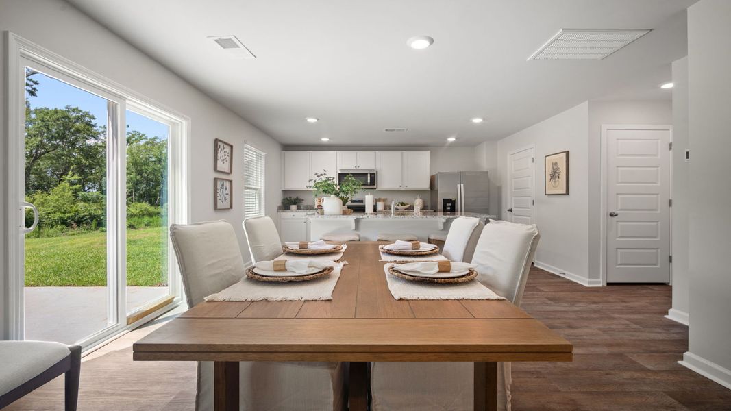 Furnished interior view inside a new home in Cypress Landing, Hardeeville (Image 9).