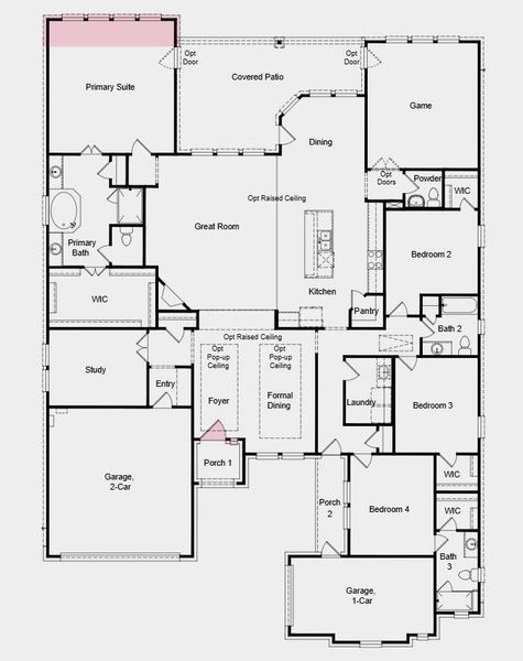 Additional Highlights include: Upgraded front entry door and extended primary suite. Additional Highlights include: Upgraded front entry door and extended primary suite.