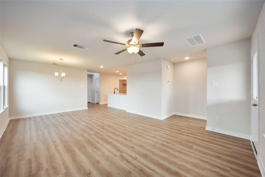 Spacious, unfurnished interior of a new home in The Villages at Westpointe, Dayton (Image 22).