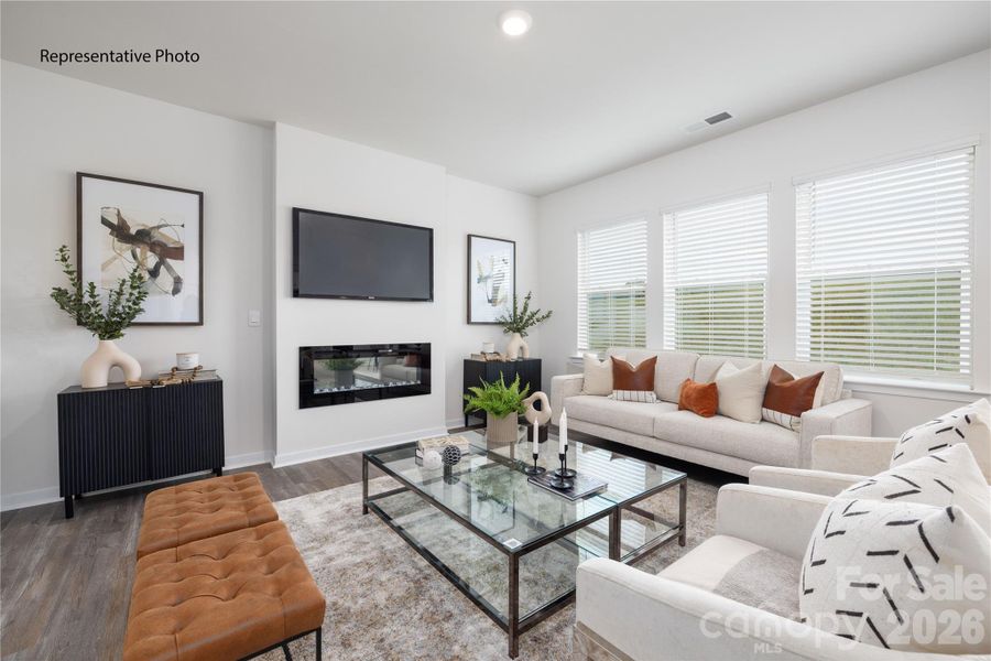 Furnished interior view inside a new home in Silverstein, Salisbury (Image 7).