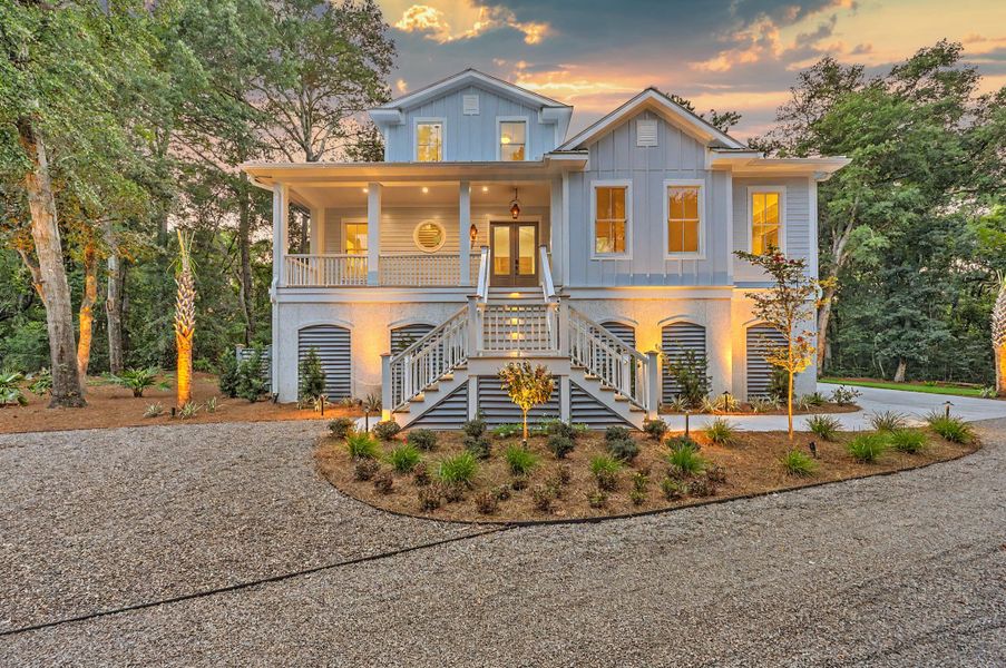 Front exterior of a new home in , Mount Pleasant, SC, highlighting curb appeal (Image 2).