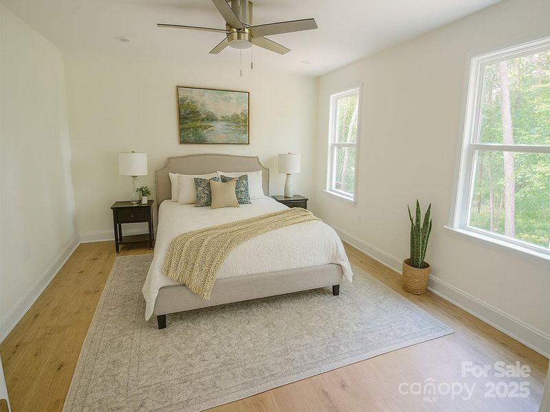 Furnished interior view inside a new home in , Charlotte (Image 8). Furnished interior view inside a new home in , Charlotte (Image 8).