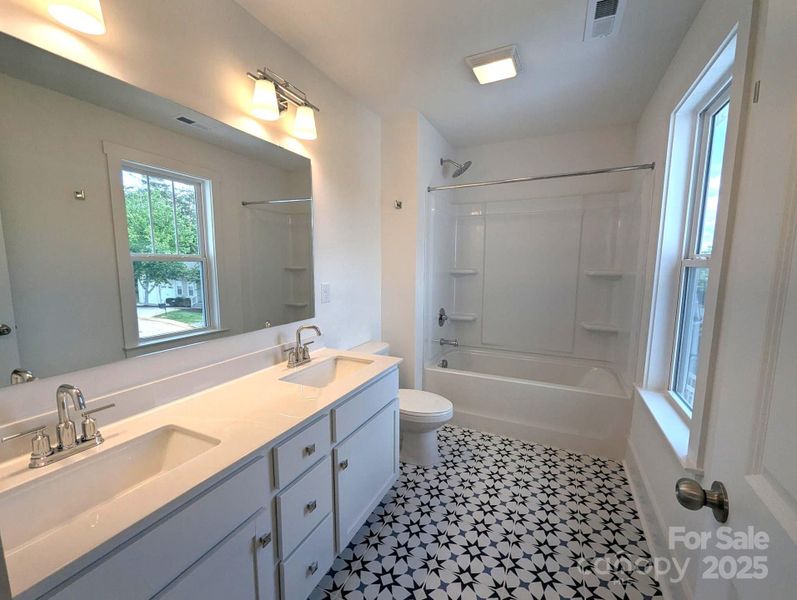 Furnished interior view inside a new home in Edgewater - The Cottages, Lancaster (Image 3). Furnished interior view inside a new home in Edgewater - The Cottages, Lancaster (Image 3).