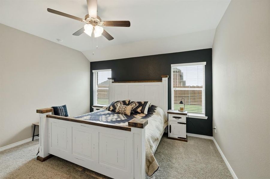 Furnished interior view inside a new home in , Fate (Image 18).