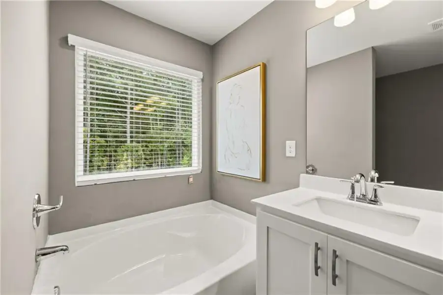 Furnished interior view inside a new home in Walden Park – The Retreat, Jonesboro (Image 33).