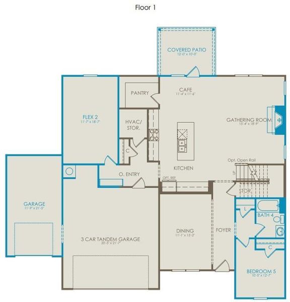 2D floor plan layout of this home in Haverhill Estates, Dacula, GA (Image 2). 2D floor plan layout of this home in Haverhill Estates, Dacula, GA (Image 2).