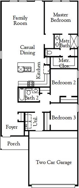 2D floor plan layout for the Gray by Coventry Homes in Westridge Cove 40', Conroe, TX (Image 5). 2D floor plan layout for the Gray by Coventry Homes in Westridge Cove 40', Conroe, TX (Image 5).