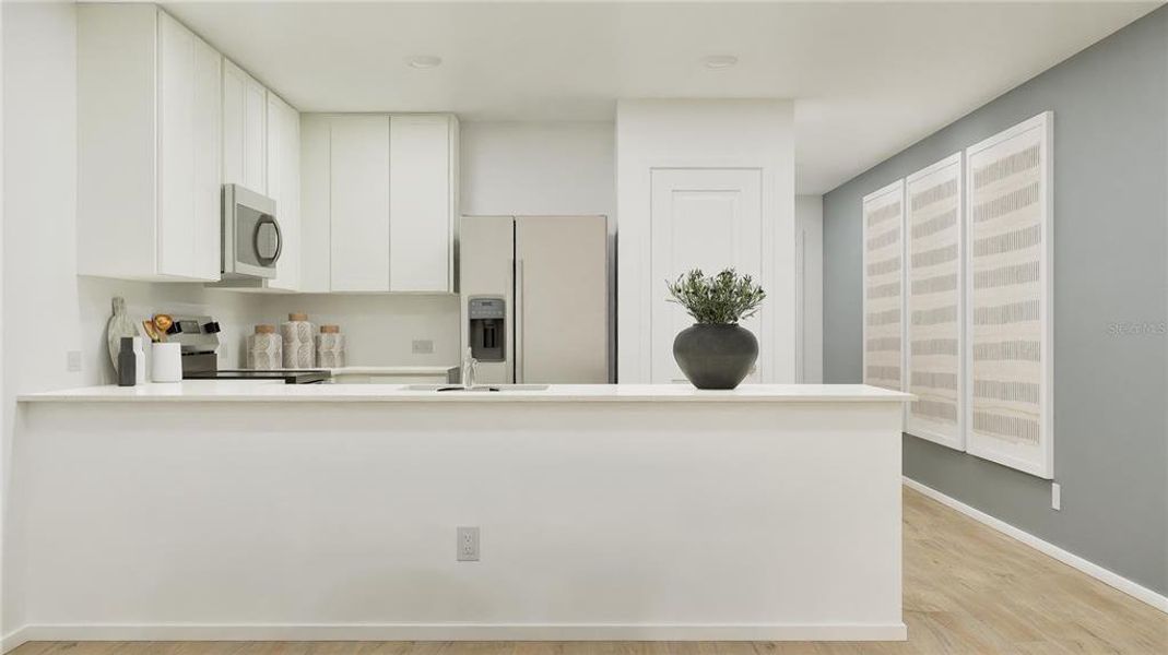 Furnished interior view inside a new home in Westview, Kissimmee (Image 2). Furnished interior view inside a new home in Westview, Kissimmee (Image 2).