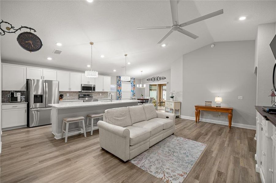 Furnished interior view inside a new home in , Ocala (Image 15). Furnished interior view inside a new home in , Ocala (Image 15).