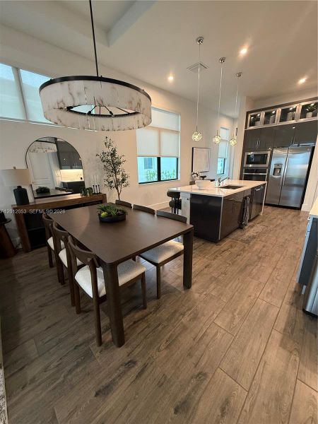 Furnished interior view inside a new home in , Port St. Lucie (Image 16).