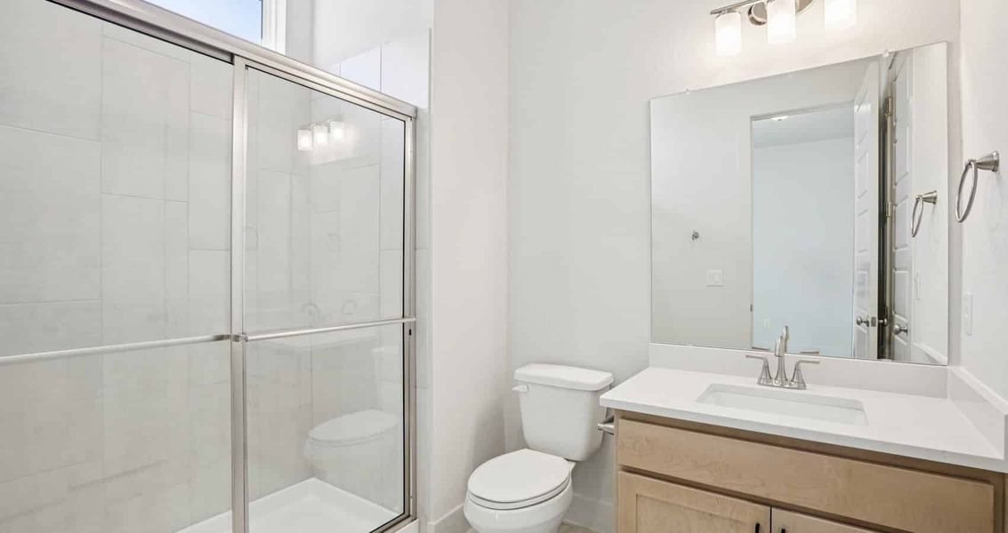 Furnished interior view inside a new home in Sunfield, Buda (Image 7).