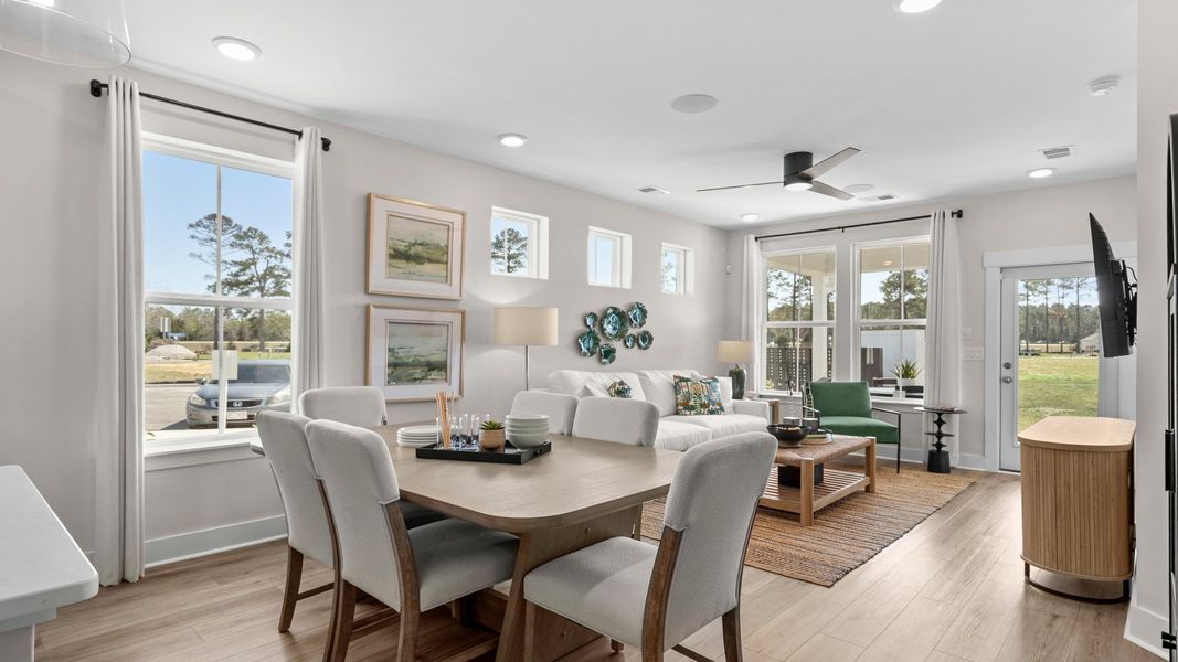 Representative furnished interior of a home built from the Lawson by DRB Homes in Townes at Carolina Forest, Myrtle Beach (Image 9).
