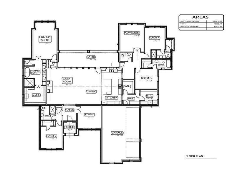 View of room layout