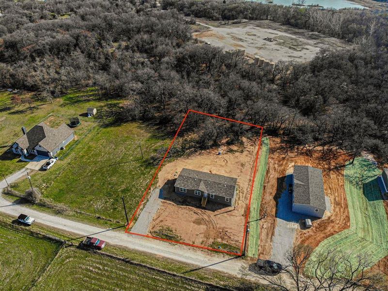 lot lines are very rough estimate