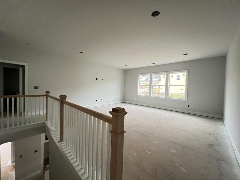 In-progress construction of a new home in Hemingway, Flowery Branch, GA (Image 16).