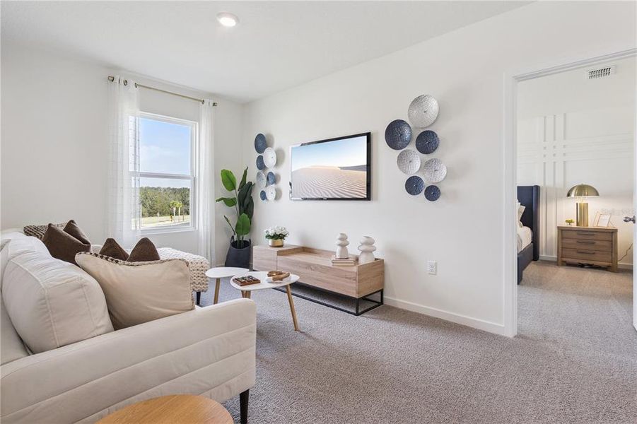 Furnished interior view inside a new home in Crossroads at Kelly Park, Apopka (Image 8).