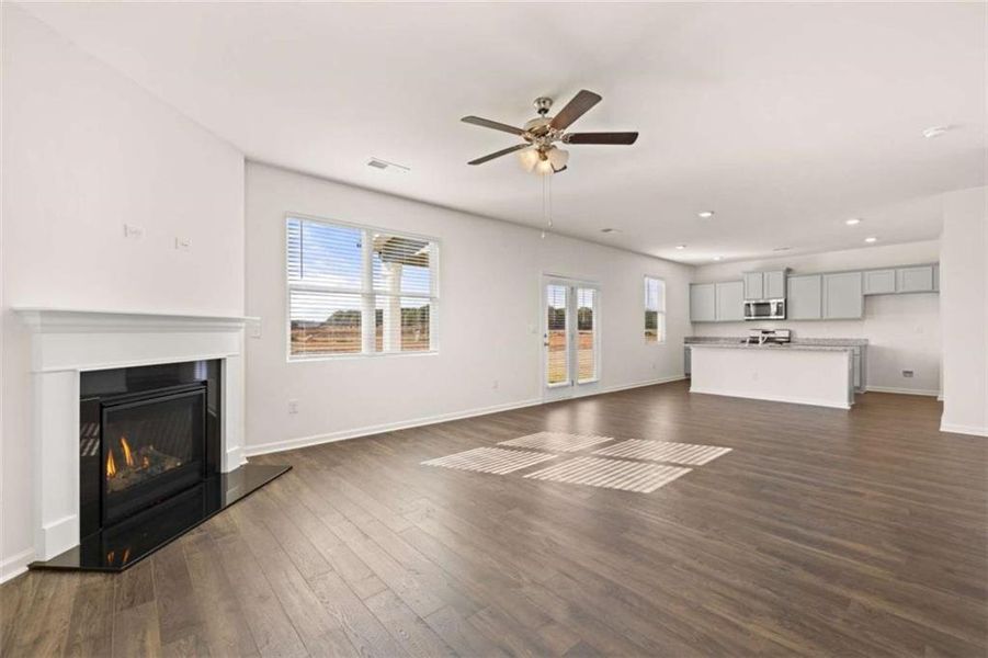 Spacious, unfurnished interior of a new home in Jackson Landing, Jefferson (Image 42).