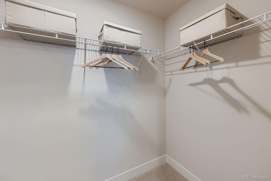 Primary Walk-in Closet