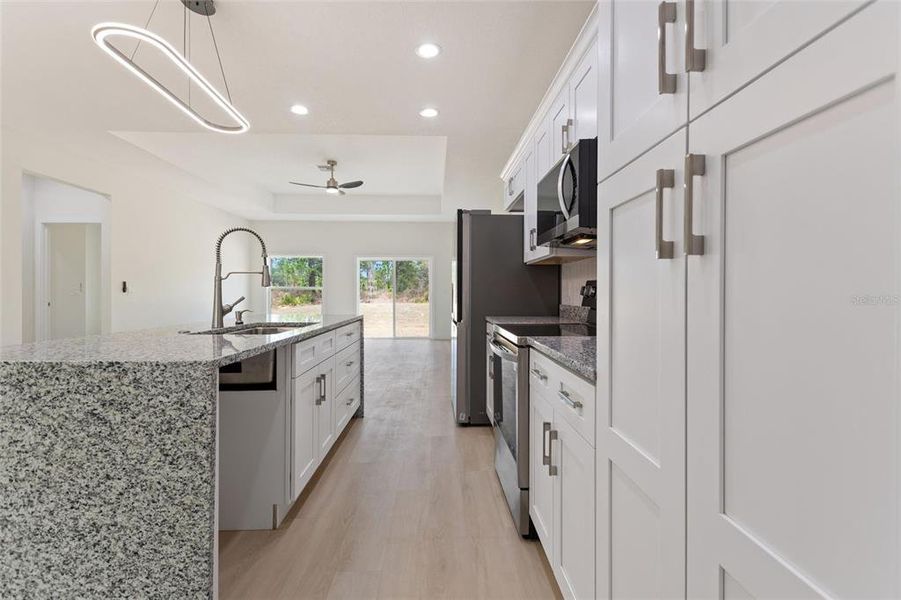 Furnished interior view inside a new home in , Indian Lake Estates (Image 11).