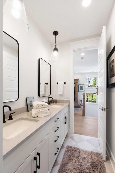 Furnished interior view inside a new home in , Johns Island (Image 15).