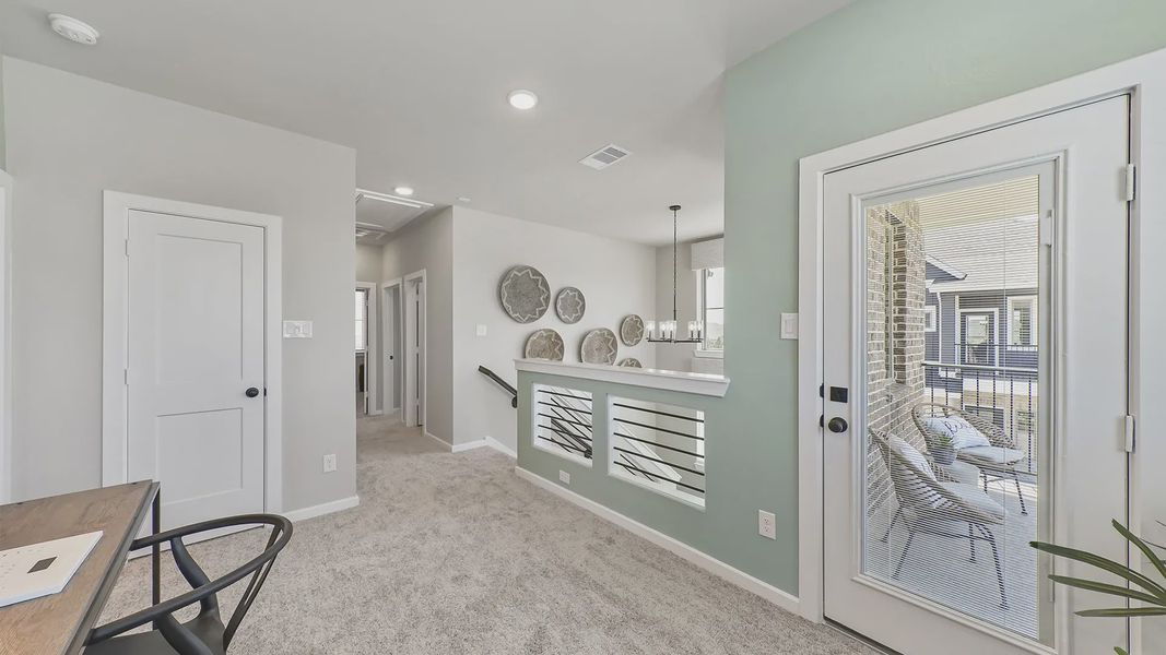 Representative furnished interior of a home built from the Riverdale by Chesmar Homes in Elyson Courtyard Collection, Katy (Image 14). Representative furnished interior of a home built from the Riverdale by Chesmar Homes in Elyson Courtyard Collection, Katy (Image 14).