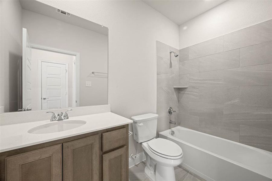 Furnished interior view inside a new home in , Midlothian (Image 13). Furnished interior view inside a new home in , Midlothian (Image 13).