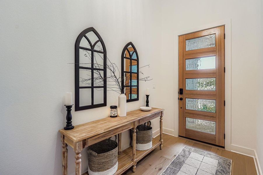 Furnished interior view inside a new home in 6 Creeks at Waterridge: 55ft. lots, Kyle (Image 16).