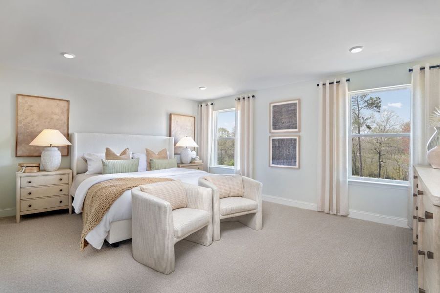 Representative furnished interior of a home built from the 2177 Modeled by KB Home in Wellington Pointe Executive, Monroe (Image 9). Representative furnished interior of a home built from the 2177 Modeled by KB Home in Wellington Pointe Executive, Monroe (Image 9).