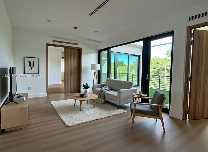 Furnished interior view inside a new home in , Fort Lauderdale (Image 19).