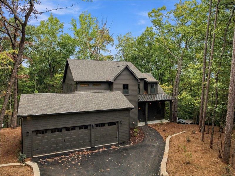 Front exterior of a new home in , Jasper, GA, highlighting curb appeal (Image 28).