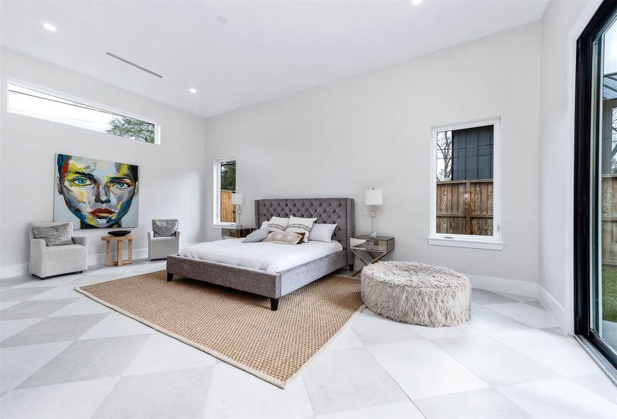 Furnished interior view inside a new home in , Houston (Image 40).