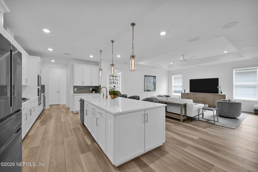 Furnished interior view inside a new home in , Jacksonville (Image 5).