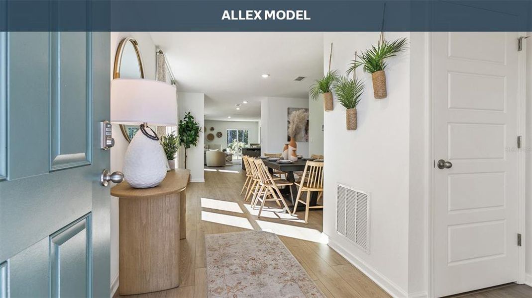 Furnished interior view inside a new home in Grand Reserve, Bunnell (Image 9). Furnished interior view inside a new home in Grand Reserve, Bunnell (Image 9).