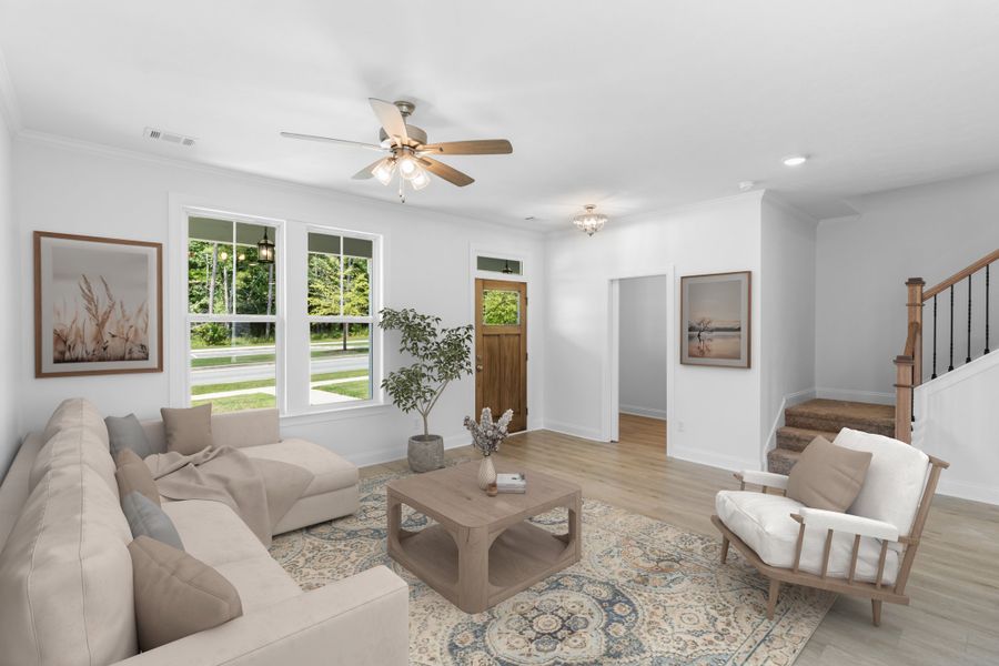 Furnished interior view inside a new home in Tillery Park, Grovetown (Image 4).