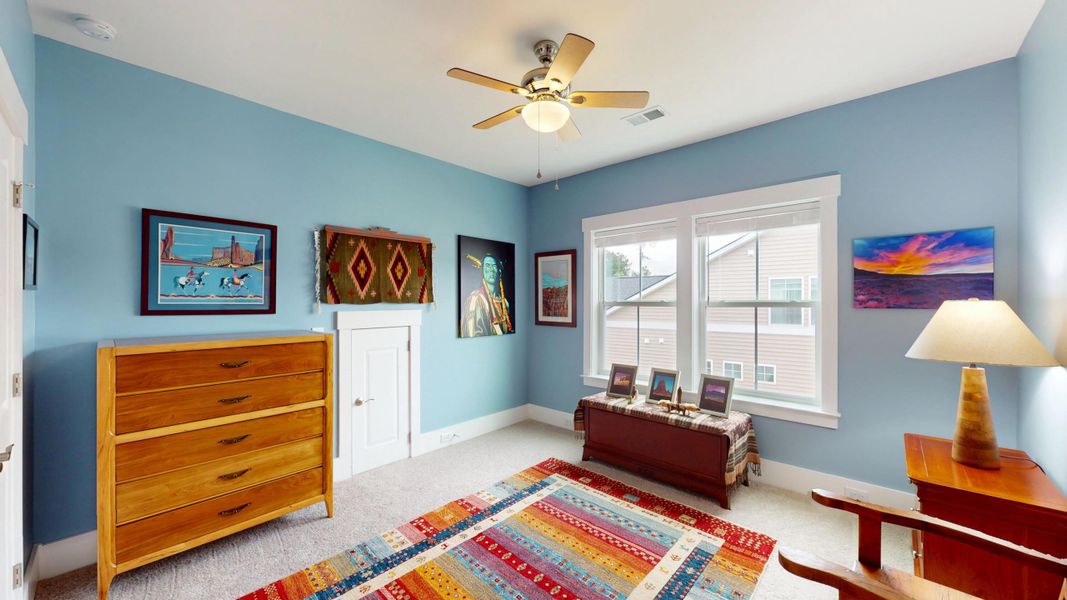 Furnished interior view inside a new home in Summerwind Crossing at Lakes of Cane Bay, Summerville (Image 64).