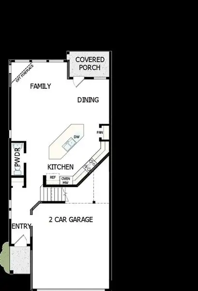 2D floor plan layout of this home in Trails at Waterside - Garden Series, Fort Worth, TX (Image 5). 2D floor plan layout of this home in Trails at Waterside - Garden Series, Fort Worth, TX (Image 5).