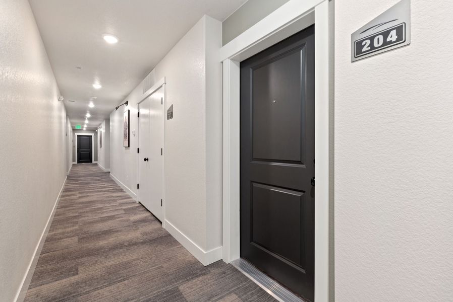 Spacious, unfurnished interior of a new home in The Lakes at Centerra, Loveland (Image 10). Spacious, unfurnished interior of a new home in The Lakes at Centerra, Loveland (Image 10).