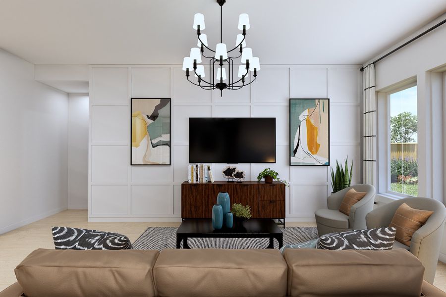 The Aspen - Family Room