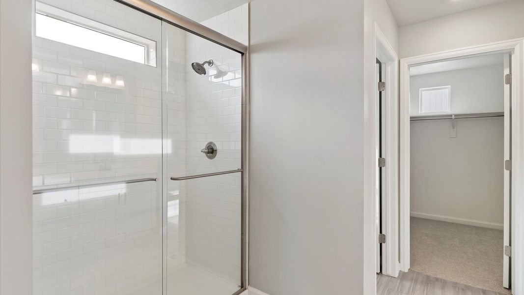 Close-up of interior finishes inside a home in Reunion, Commerce City (Image 14).