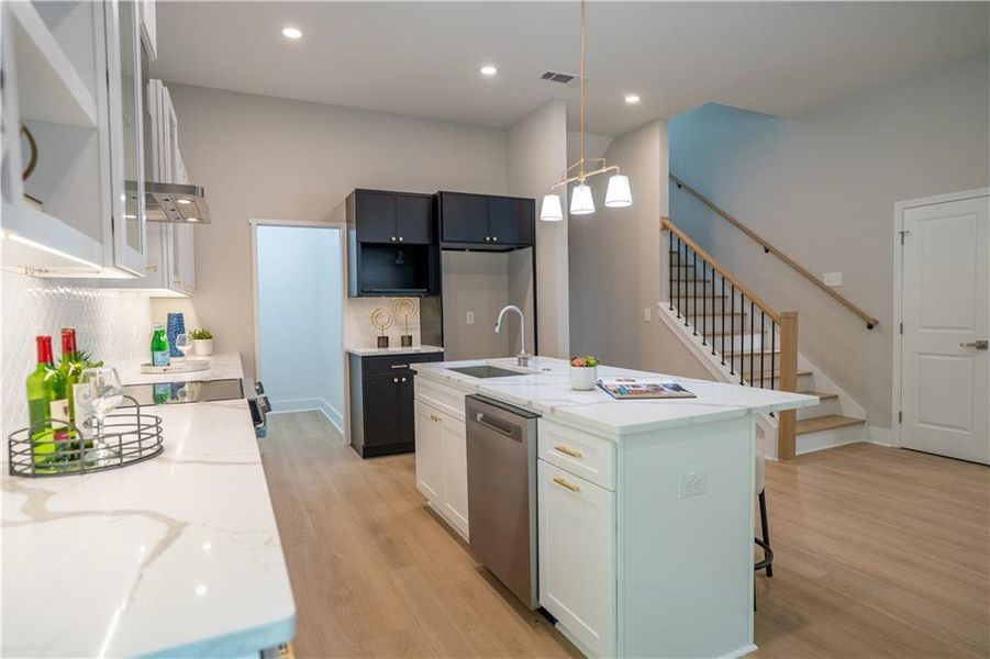 Furnished interior view inside a new home in , Snellville (Image 13).